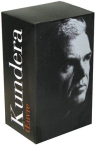 Kundera, pléiade Milan Kundera dans la bibliothèque de la Pléiade